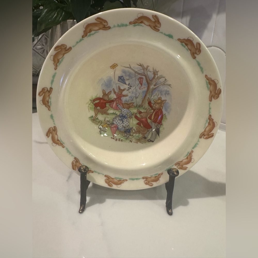 Vintage Royal Doulton Bunnykins Cereal Bowl
